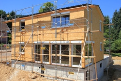 MAISON OSSATURE BOIS AVEC VUE SUR LA VALLEE A OSENBACH